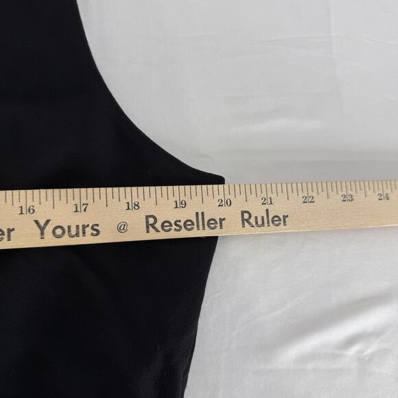 Cabi Dress Womens Large Black Sleeveless V Neck Sheath Fitted Office 3341 - Picture 6 of 7